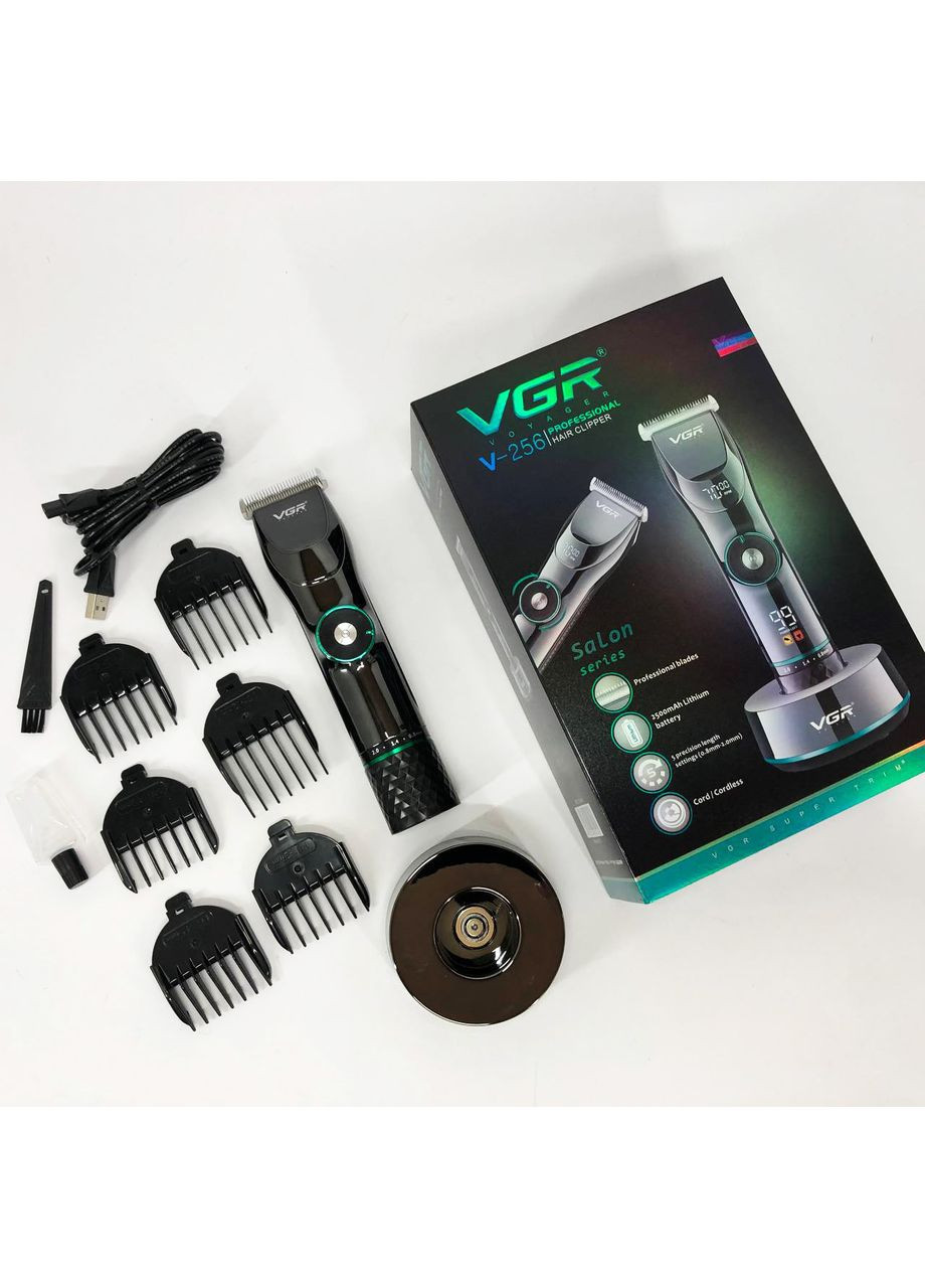 Бритва триммер для бороды V-256, Подстригательная машинка, Моющаяся машинка SM-106 для стрижки VGR (351486338)