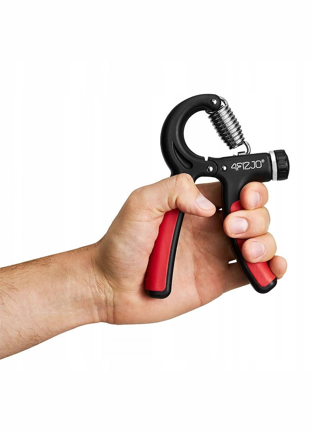 Еспандер кистьовий 10-40 кг з регульованим навантаженням Black/Red (P-5907739313324) 4FIZJO (301671709)