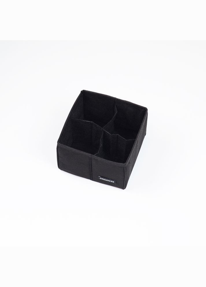 Органайзер для дрібниць 15х15х10 см (Чорний) Organize (264205654)