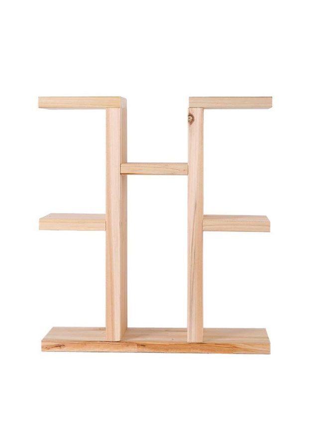 Підставка для квітів з дерева Кальпео ваніль (ЦВП-000402) No Brand (328225740)