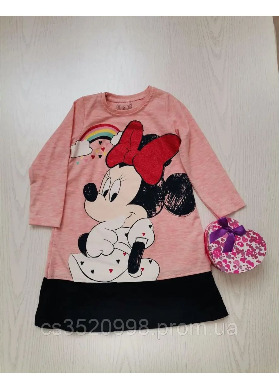 Рожева дитяча сукня на дівчинку рожевого кольору з міккі, на 3 роки(23077) Kids (370438903)