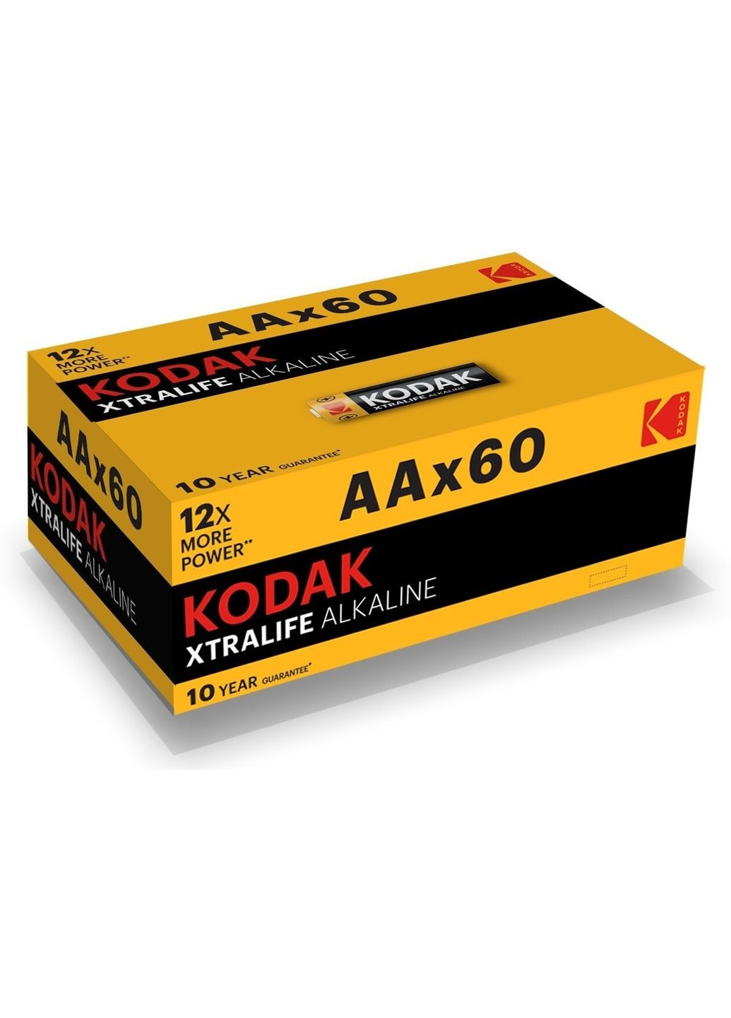 Батарейка XtraLife Alkaline AA/LR6 (60шт) Kodak (370259466)