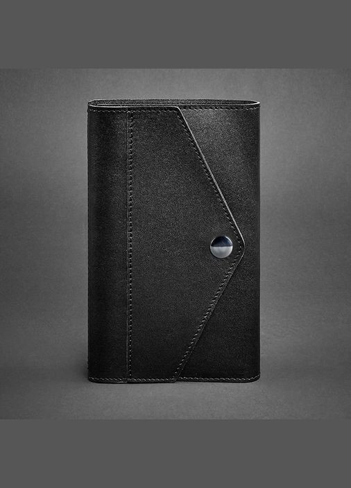 Шкіряний блокнот (Софт-бук) 2.0 чорний (A-026385) BlankNote (328961527)