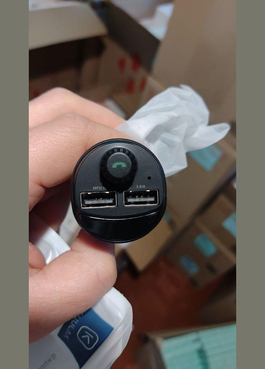 Fmмодулятор Bluetooth приймач автомобільний комбайн все в одному LC-01 KUULAA (279555141)
