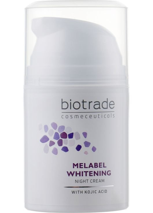 Отбеливающий ночной крем для кожи с гиперпигментацией Melabel Whitening Night Cream 50ml (433567-673) Biotrade (368631712)