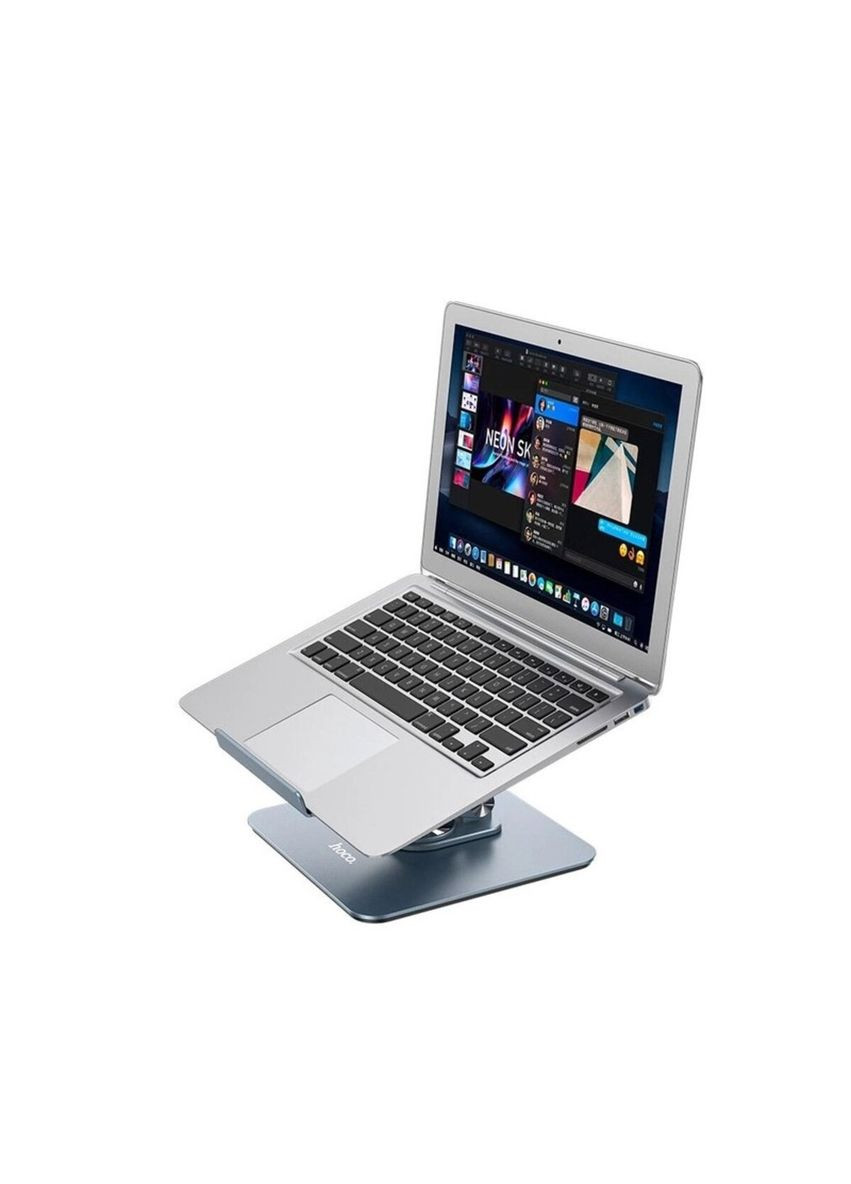 Підставка для ноутбука PH52 Might metal rotating tablet desktop holder Metal Gray Hoco (300682867)