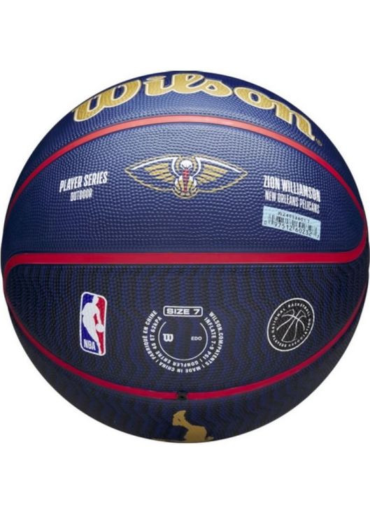 Баскетбольний м'яч NBA PLAYER ICON OUTDOOR BSKT ZION (розмір 7) WZ4008601XB7 Wilson (369141895)