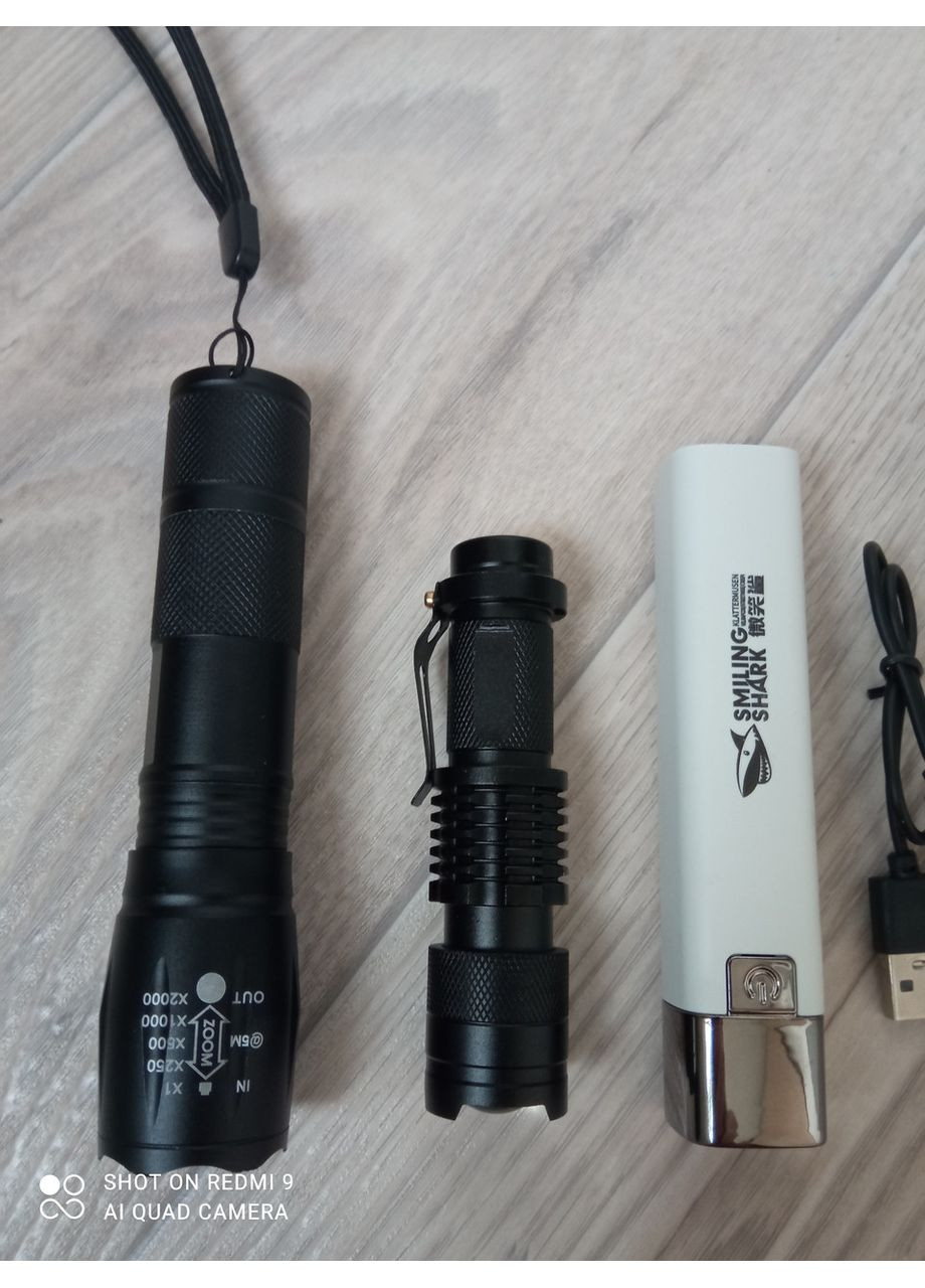 Налобний світлодіодний туристичний ліхтарик 5 діодів No Brand (365963675)