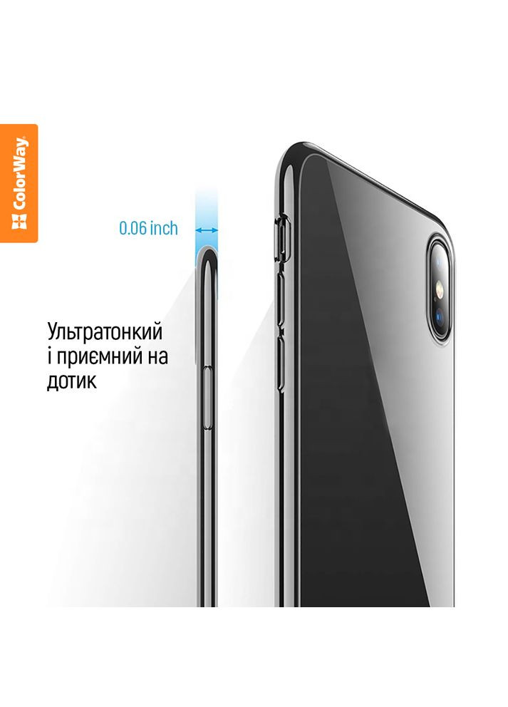 Чехол TPU Matt для Samsung Galaxy A55 Черный (CWCTMSGA556-BK) Colorway (307436955)