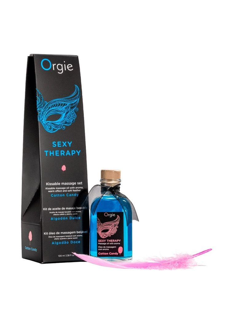 Набір для масажу Sexy Therapy Cotton Candy, 100 мл (02.2026) Orgie (363024532)