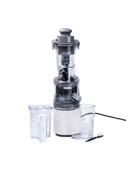Соковыжималка JE-32 для фруктов овощей Серебристый 300 Вт Sokany (305404532)