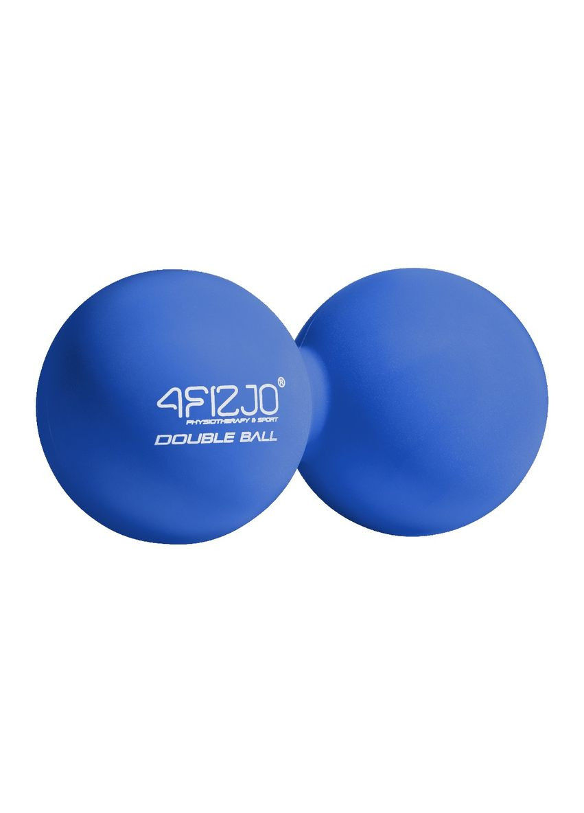 Масажний м'яч подвійний Lacrosse Double Ball 6.5 x 13.5 см Blue 4FIZJO 4fj0323 (275095832)