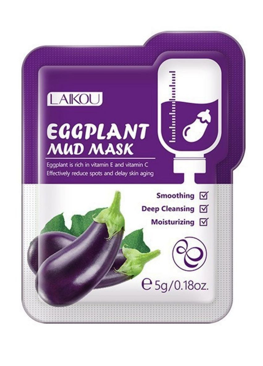 Набір глиняних масок 4 шт х 5 г Laikou (335057288)