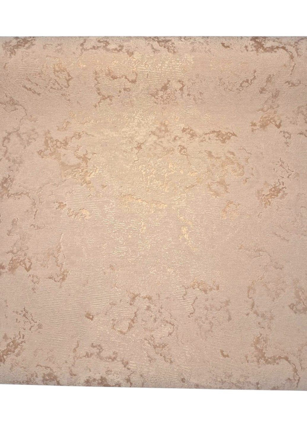 Виниловые обои 10 × 1.06 м Славянские обои 8579-02, бежевые для спальни, гостиной, кухни, коридора Слов'янські шпалери (340275521)