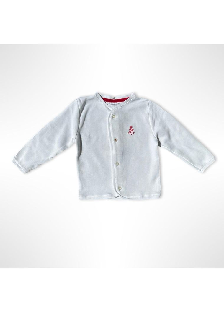 Кофточка ясельна organic cotton wear Білий (0949) ZEYNO&MEMO (355258740)