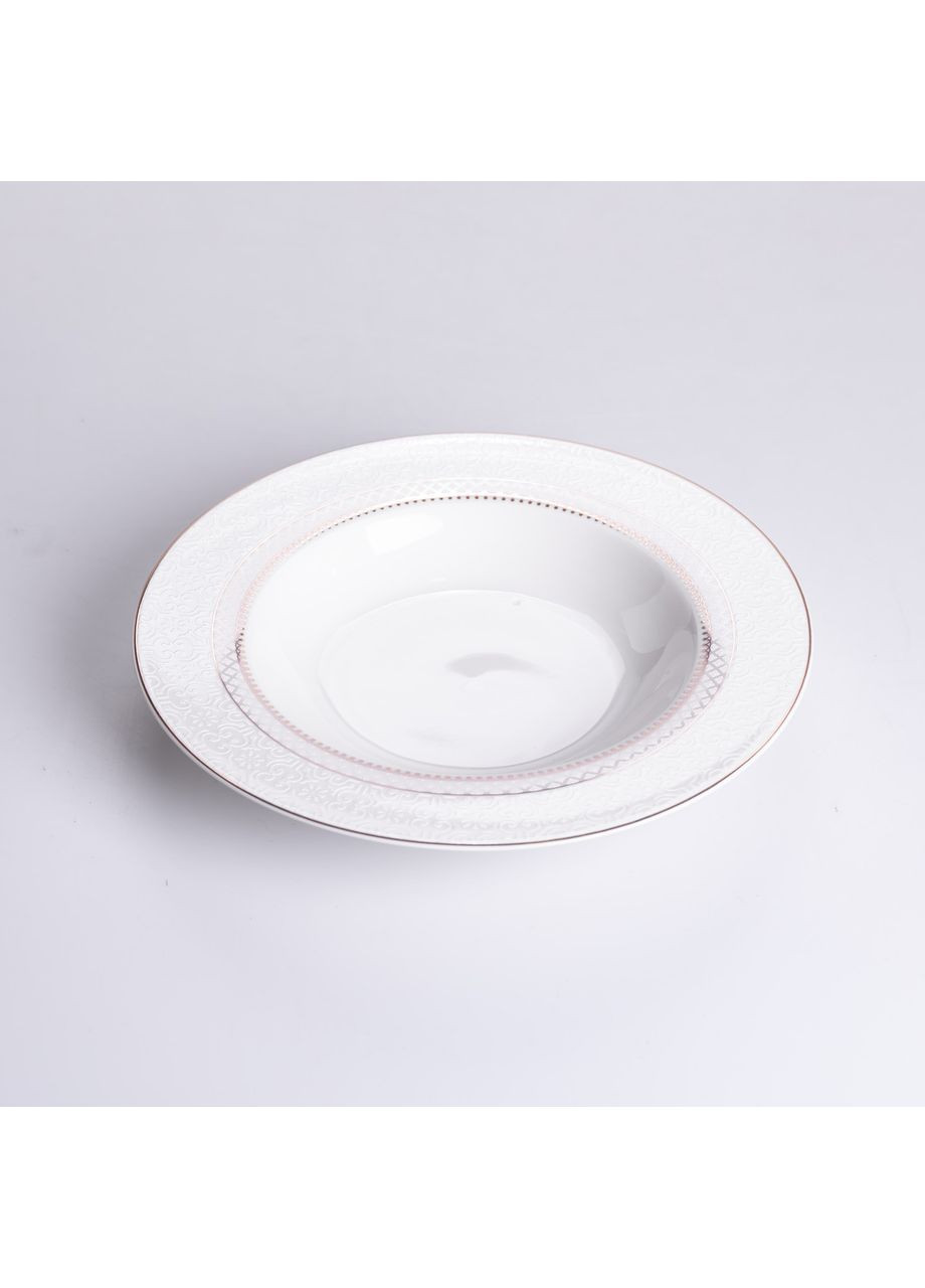 Столовий сервіз з порцеляни Lora на 6 осіб 24 предмети HP-HK-4 Yiwu (370973953)