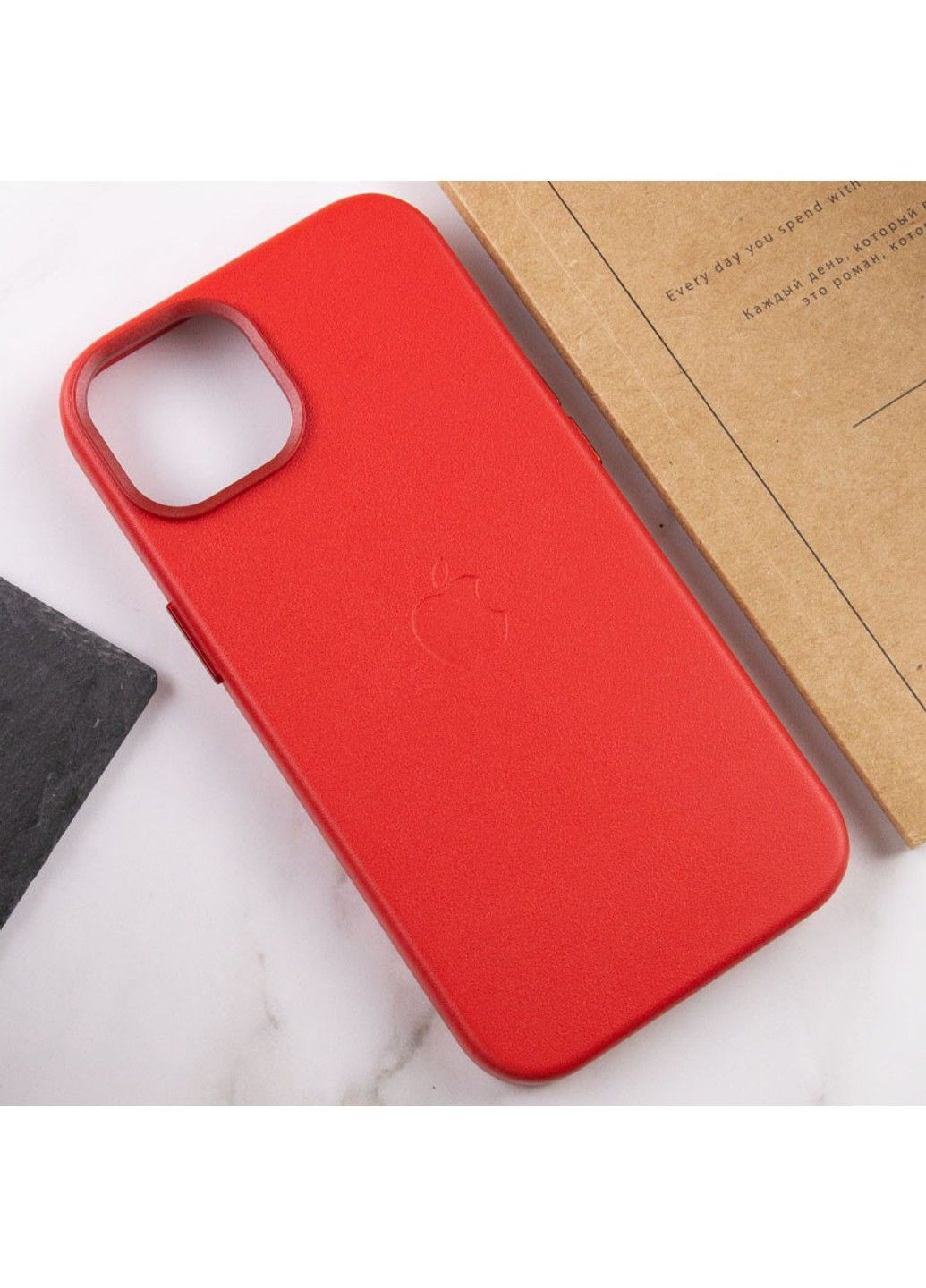 Шкіряний чохол Leather Case (AA Plus) with MagSafe для Apple iPhone 13 (6.1") Epik (292314508)
