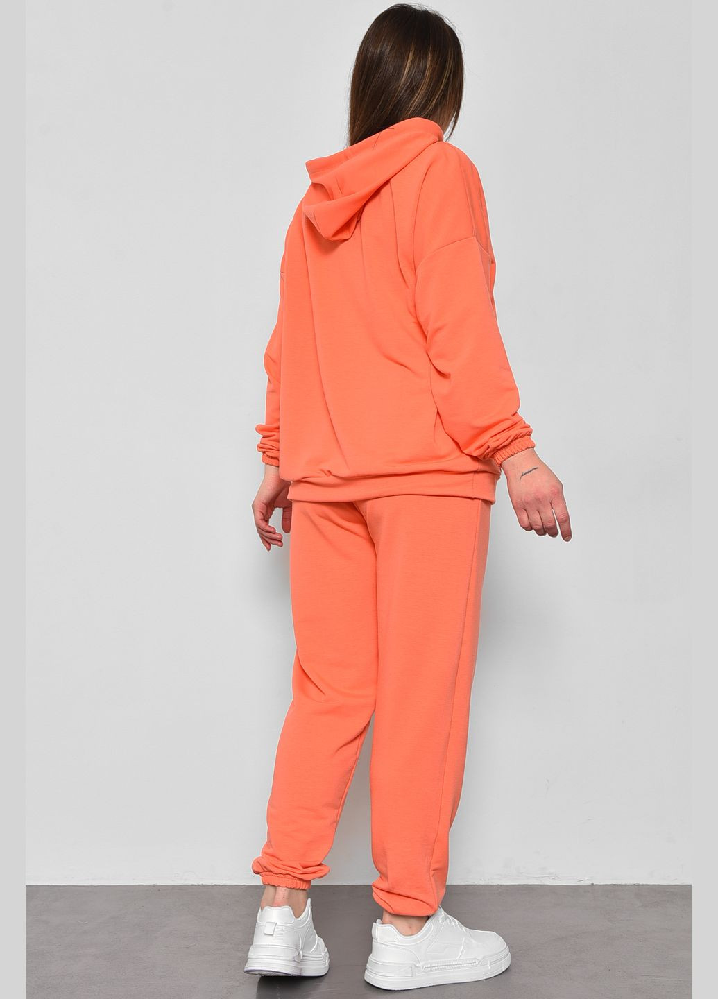 Спортивний костюм жіночий коралового кольору Let's Shop (285692200)