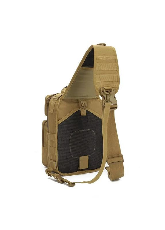 Сумка тактична нагрудна 8 літрів | Бананка тактична Олива 8 літрів No Brand (368848962)