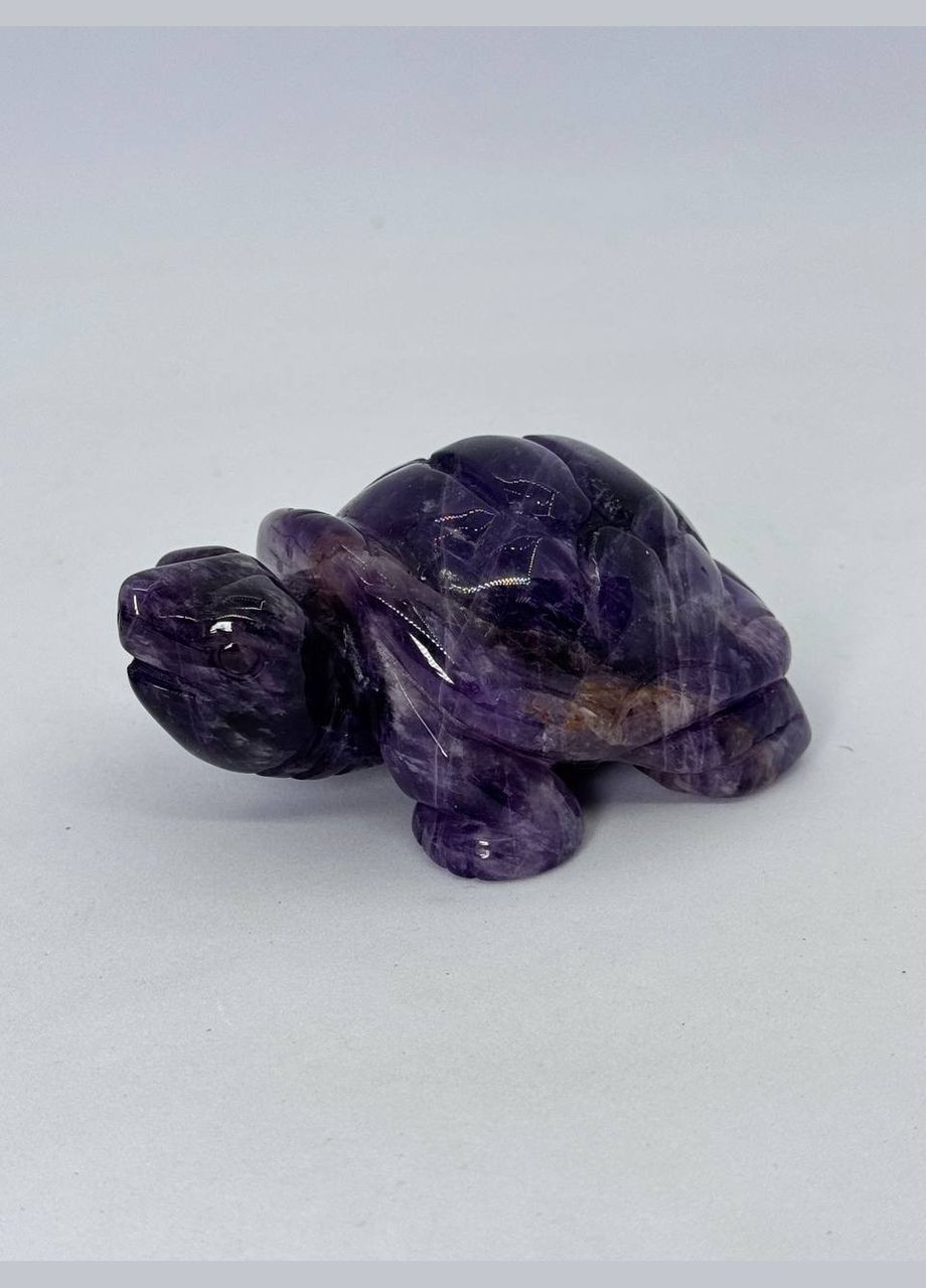 Черепашка из аметиста 80*50*30 мм Фиолетовый No Brand (337510817)