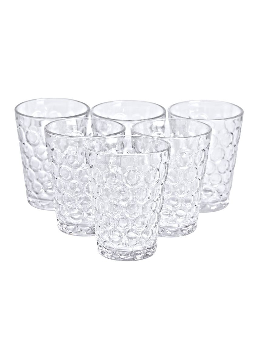 Набір скляних склянок 6 шт. 400 мл для лимонадів, соку, води, коктейлів HP-YH-9 Jooki (358706209)