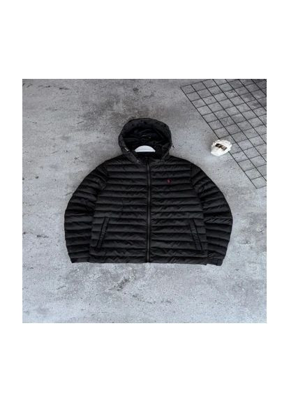 Чорна шикарна куртка демісезон polo No Brand