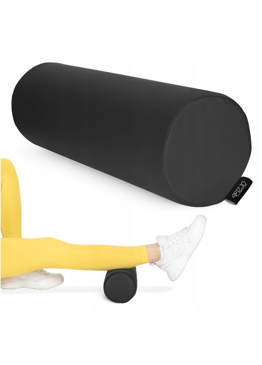 Валик для реабілітації та масажу 30 x 10 см Black (P-5905973403009) 4FIZJO (304252693)
