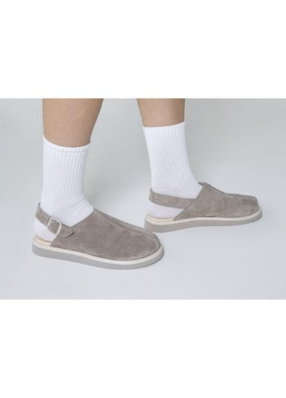 Vm-Villomi Туфлі на широку ніжку з пряжкою Натуральна замша/шкіра р. (07903b) бежевий з, україна — літо (329186936)