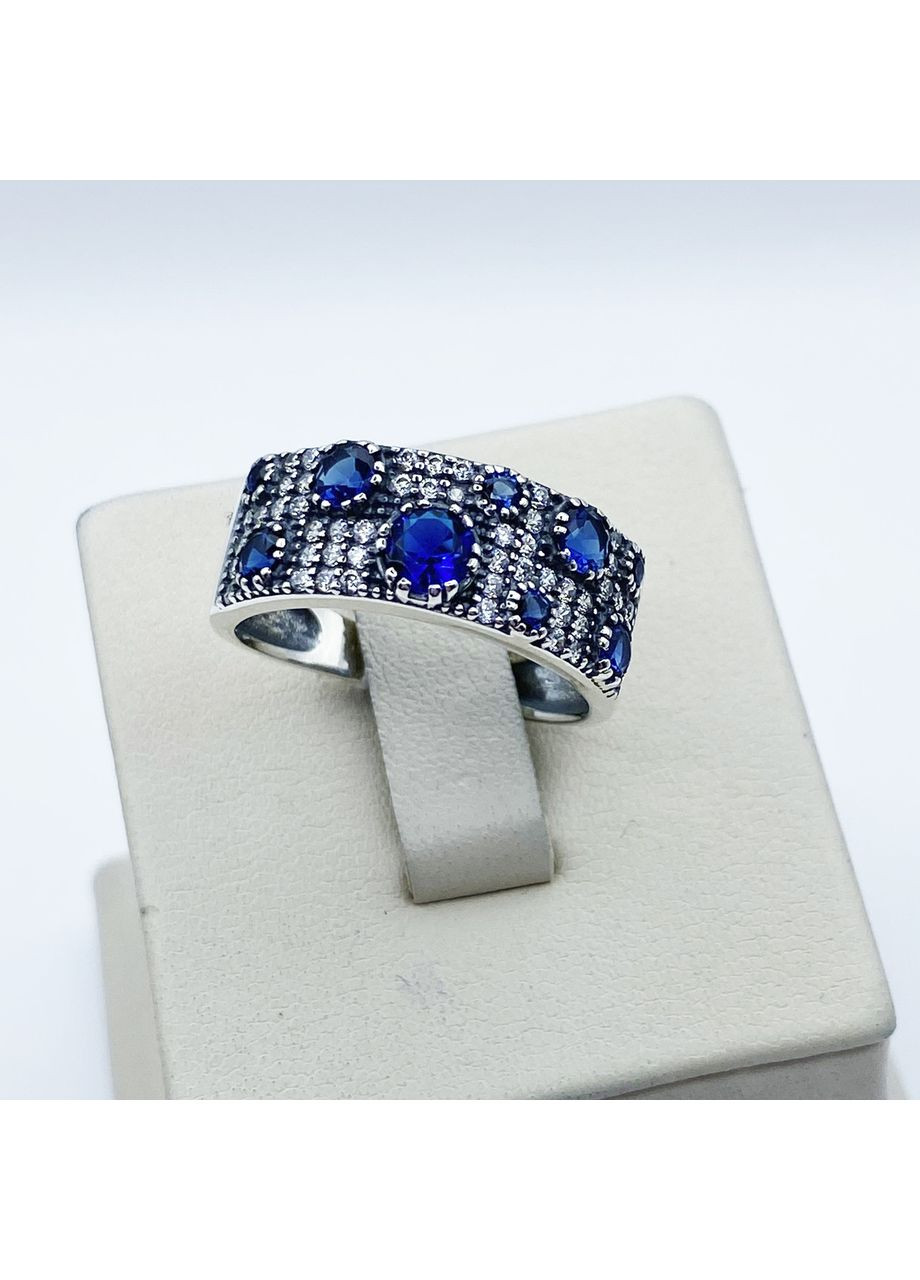 Кольцо серебряное с фианитом "Софит" 17,5 4,22 г No Brand (370142542)