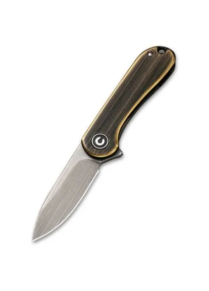Нож (C18062Q-1) Civivi Mini Elementum Satin Brass (389567161)