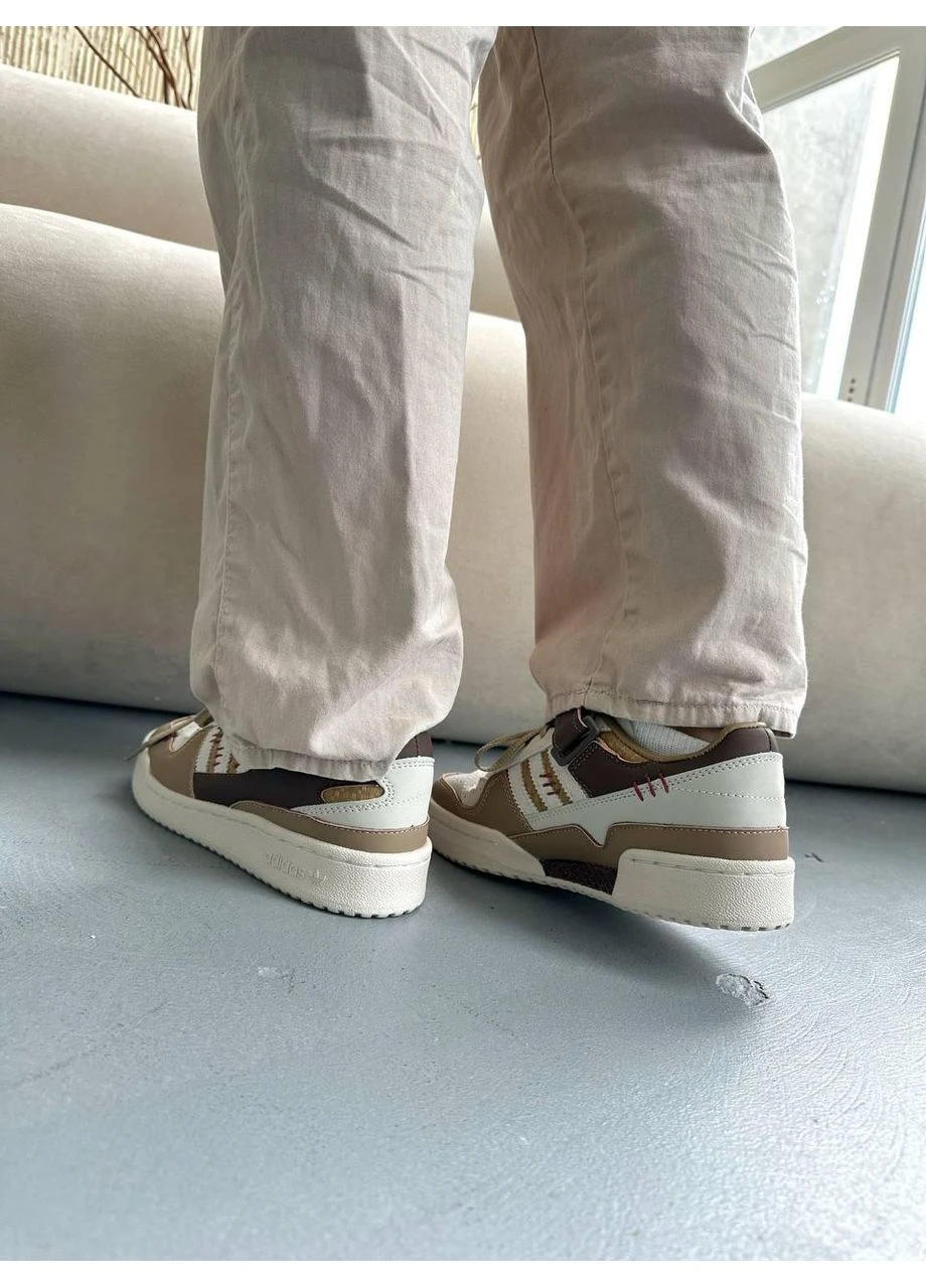 КРОССОВКИ ЖЕНСКИЕ ADIDAS FORUM LOW CLEAR BROWN АДИДАС ФОРУМ КОРИЧНЕВЫЕ No Brand коричневые демисезоны (391952679)