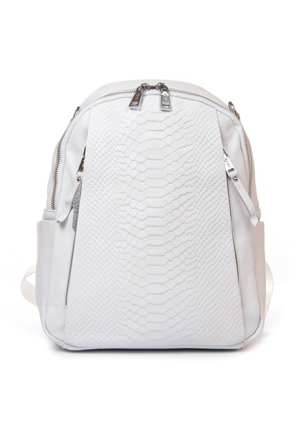 Женская кожаный рюкзак 8907-9 white Alex Rai (293765293)