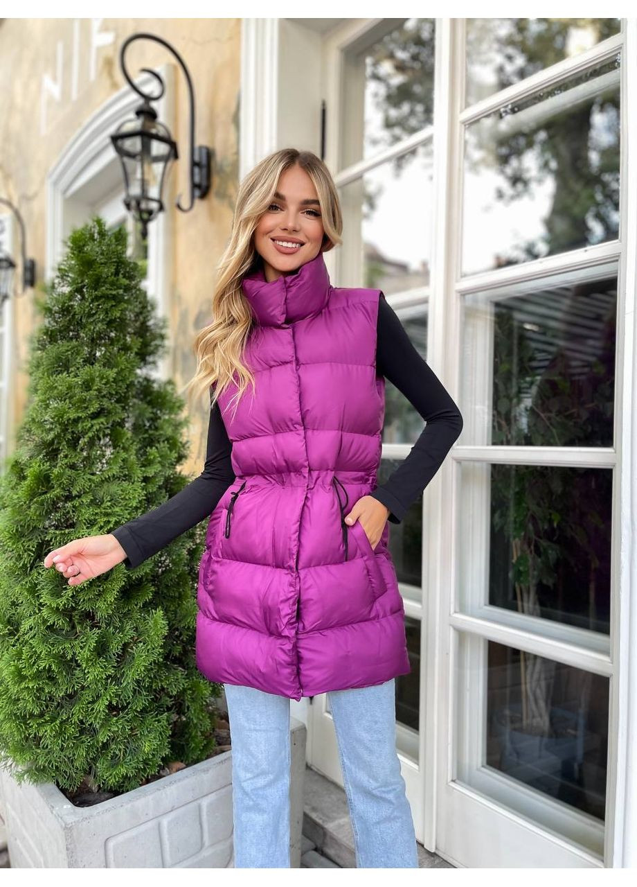 Жилетка женская объемная с аэропухом (Замеры в описании) DK/DL Мода без кордонів (366725477)