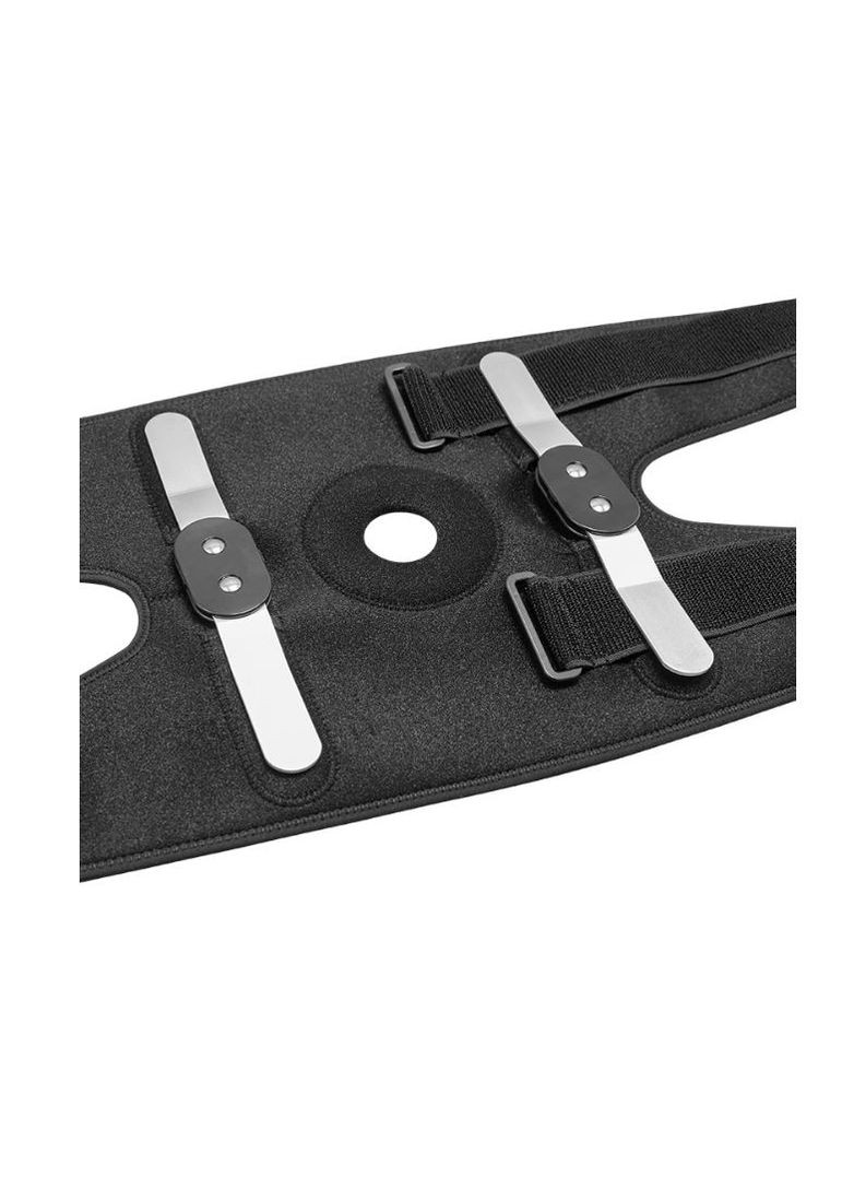 Бандаж на коліно з металевими шарнірами Універсальний розмір S- XL Чорний (М2620209) Jialya (305577675)