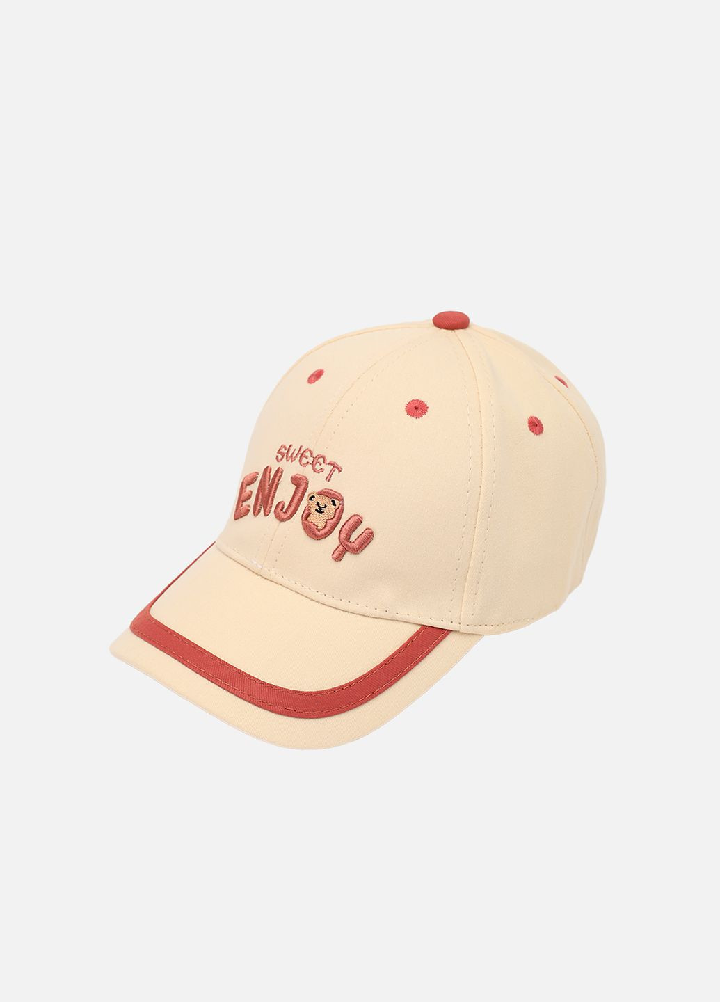 Бейсболка для хлопчика колір молочний CB-00279107 No Brand (334098673)