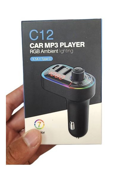 FM трансмиттер модулятор BC43 Flash QC3.0 Bluetooth Автомобильное зарядное устройство Черный Borofone (317619339)
