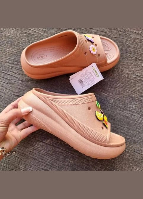 Крокс Краш Платформа Classic Slide Crocs Crush Platform (328220995)