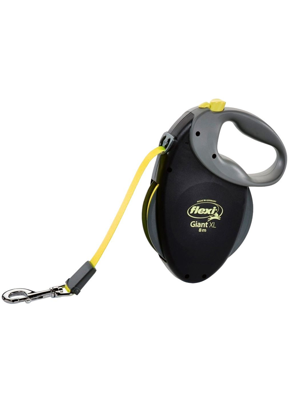 Повідець-рулетка Giant Neon XL 8 м Чорний (4000498030004) Flexi (318100743)