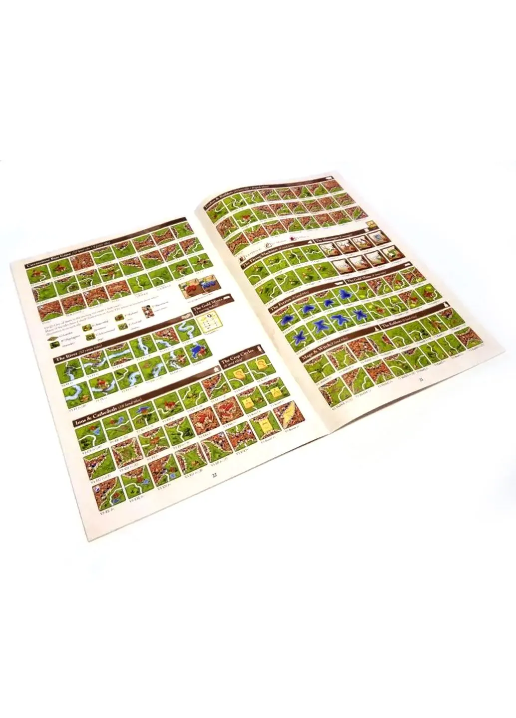 Настільна гра Каркасон + 11 доповнень / Велике Зібрання / Carcassonne BIG BOX Game (327367208)