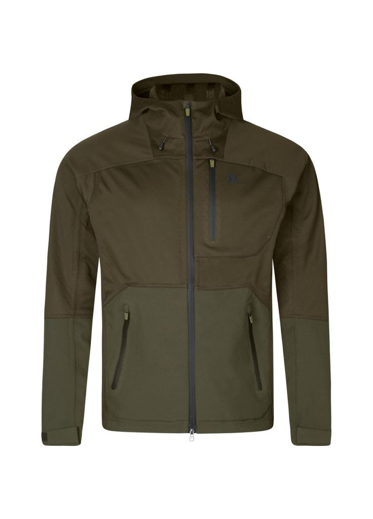 Зелена демісезонна куртка hawker shell ii хакі (m508611) Seeland Hawker Shell II Хакі 60