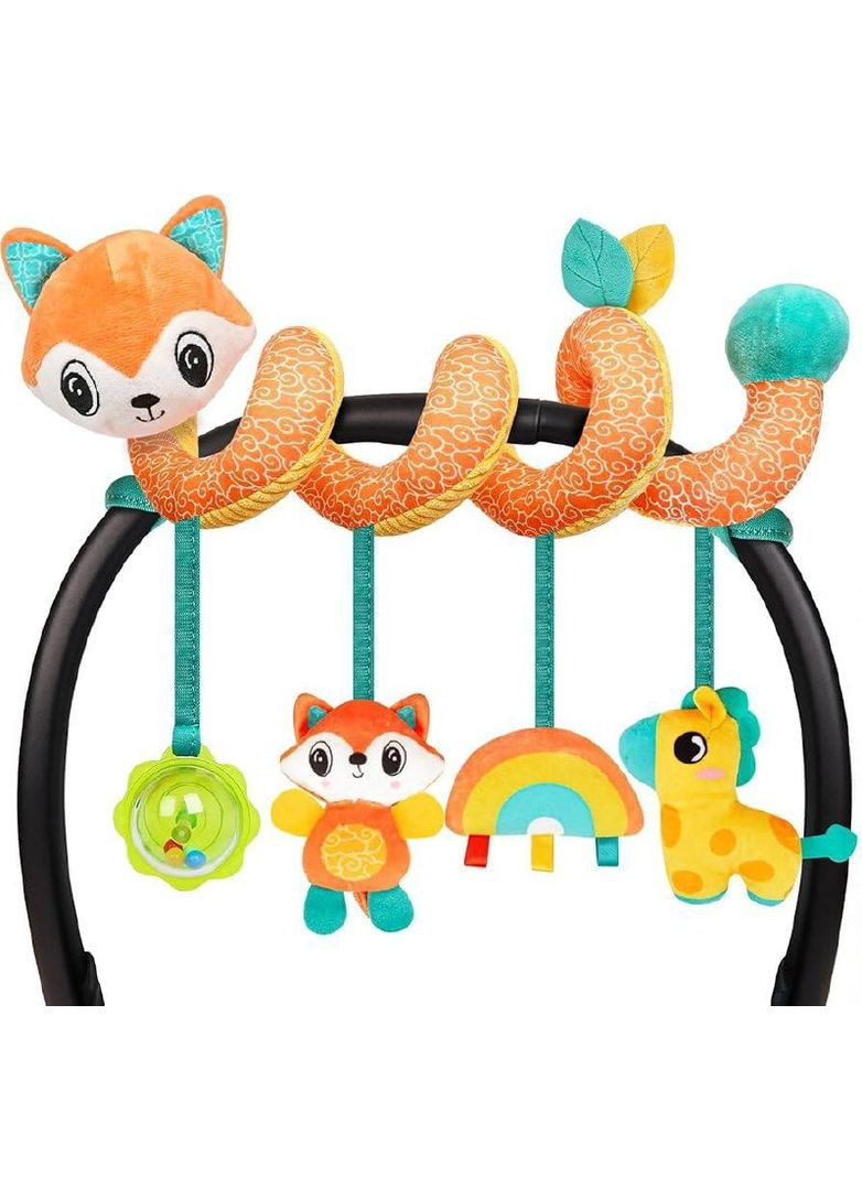 Развивающая игрушка спираль 24619W-A-B Подвеска лисеня Limo Toy (327796754)