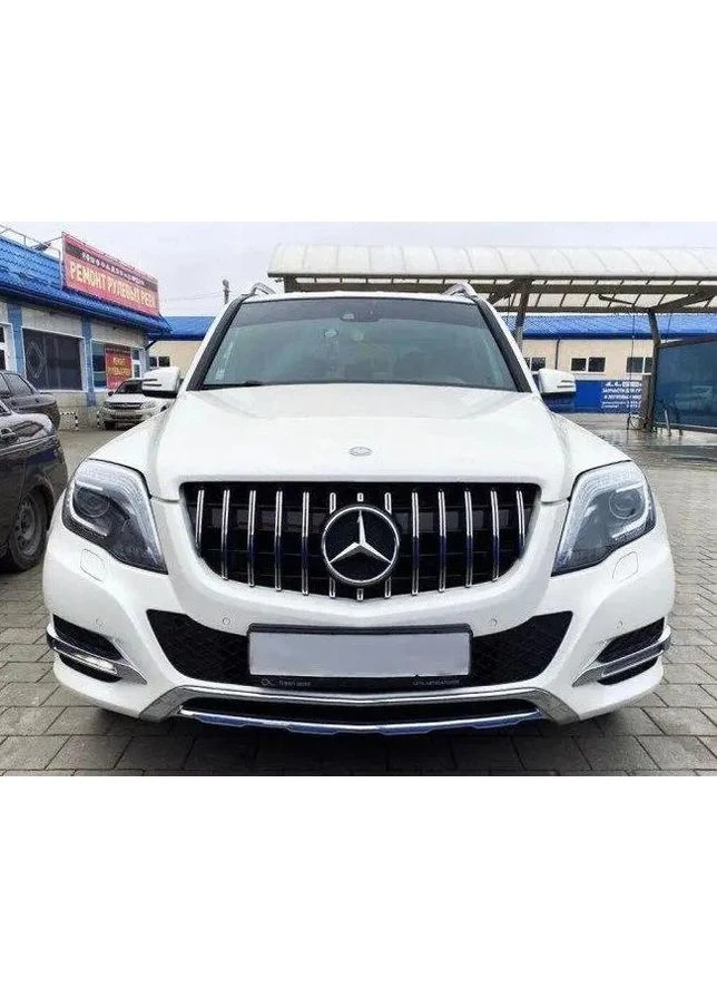 Передняя решетка GT Panamericana (2013-2015) для Mercedes GLK class X204 гг Mercedes-Benz (389790185)