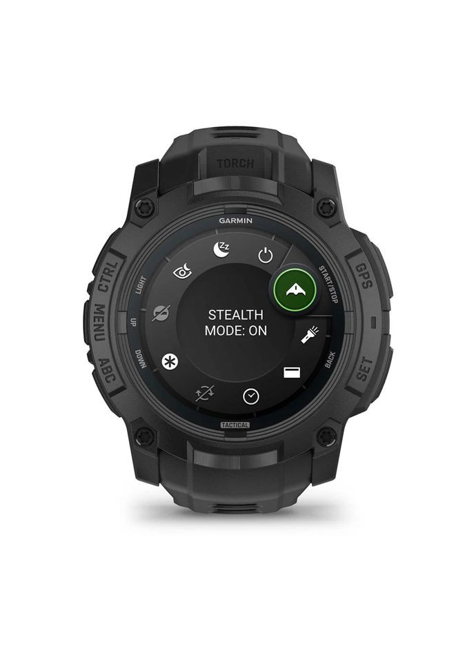 Тактичний годинник для військових Instinct 3 – 50 мм, з AMOLED дисплеєм та ліхтарем Tactical Edition (010-03020-50) Garmin (369368813)