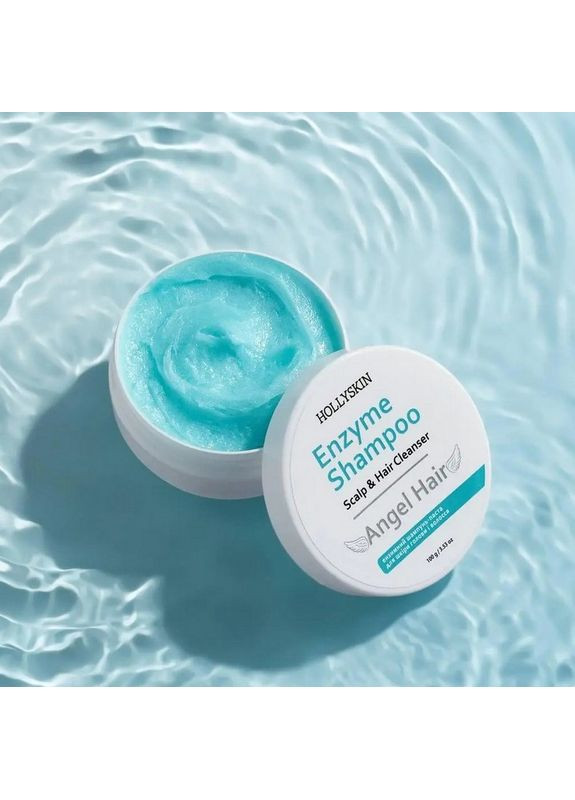 Ензимний шампунь-паста для шкіри голови і волосся Angel Hair Enzyme Shampoo, 100 г Hollyskin (365842210)