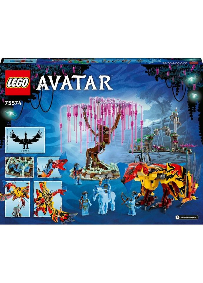 Конструктор Avatar Торук Макто та Дерево Душ 1212 деталей (75574) Lego (281425481)