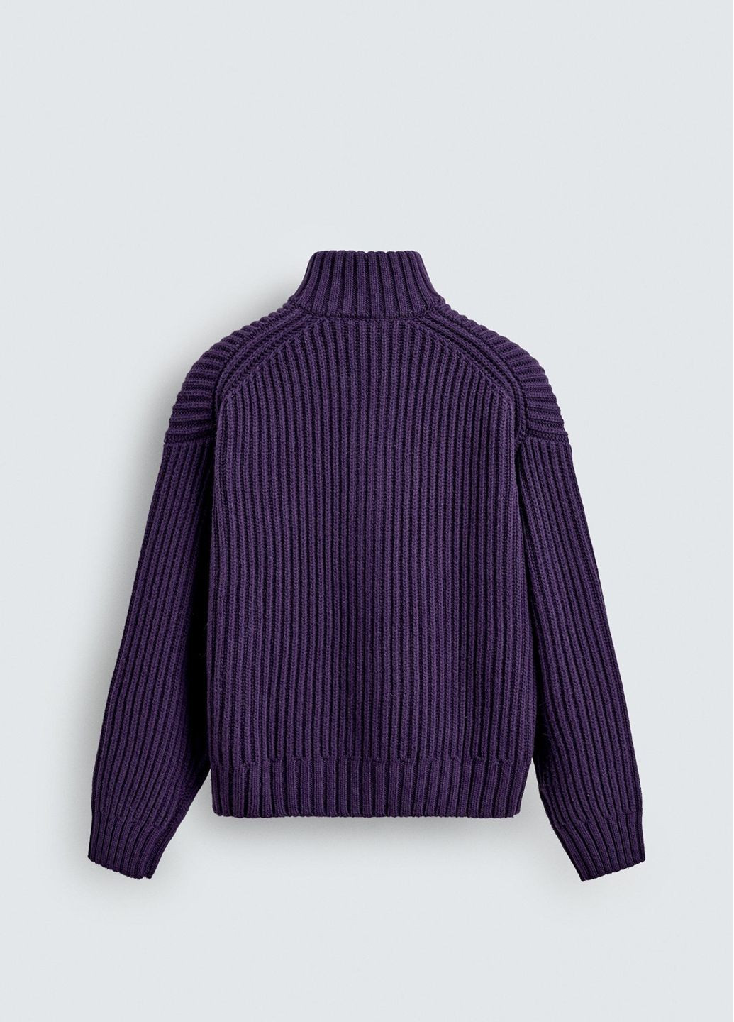 Фиолетовый демисезонный кардиган Zara