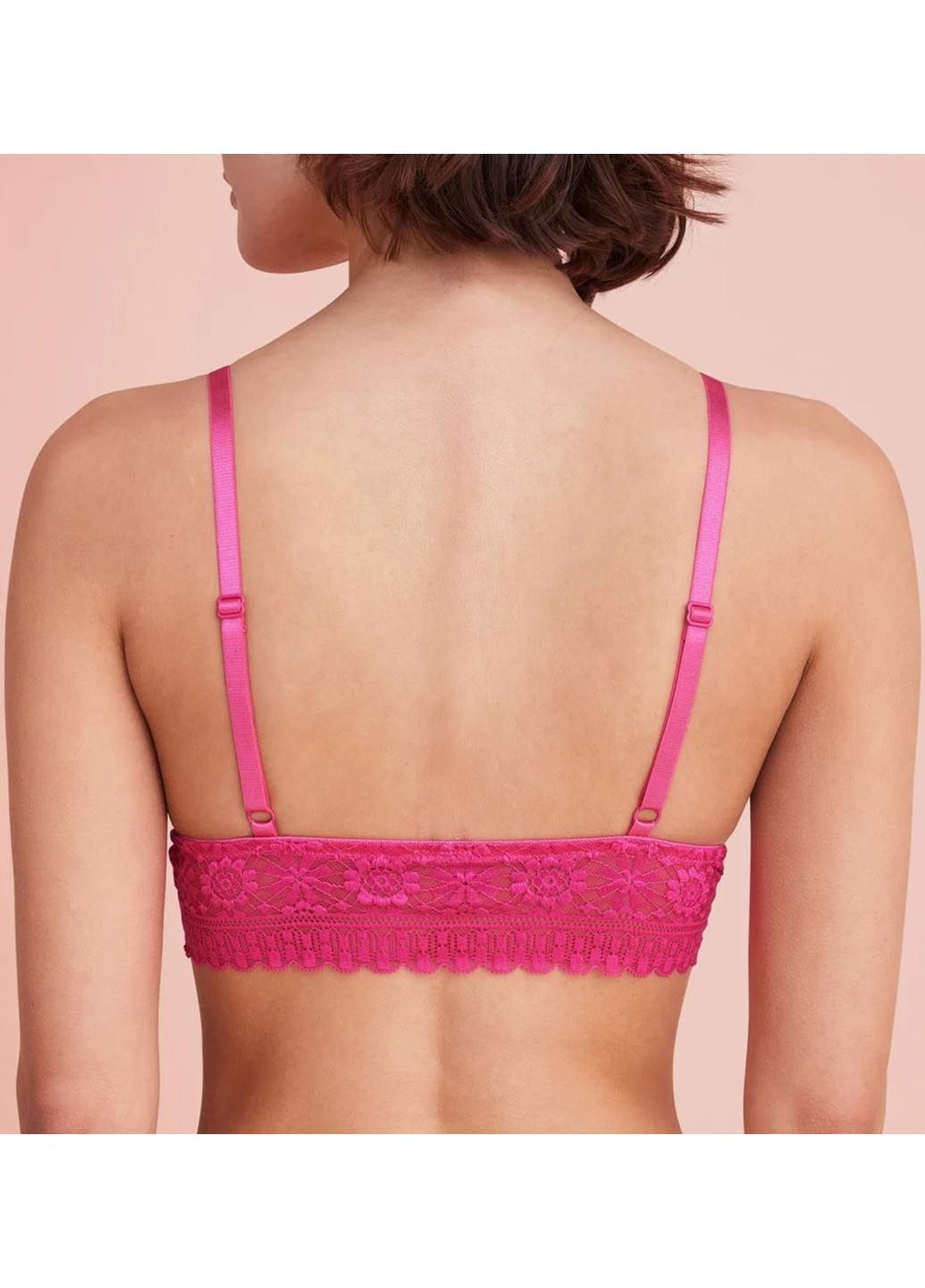 Рожевий бралетт бюстгальтер Esmara без кісточок