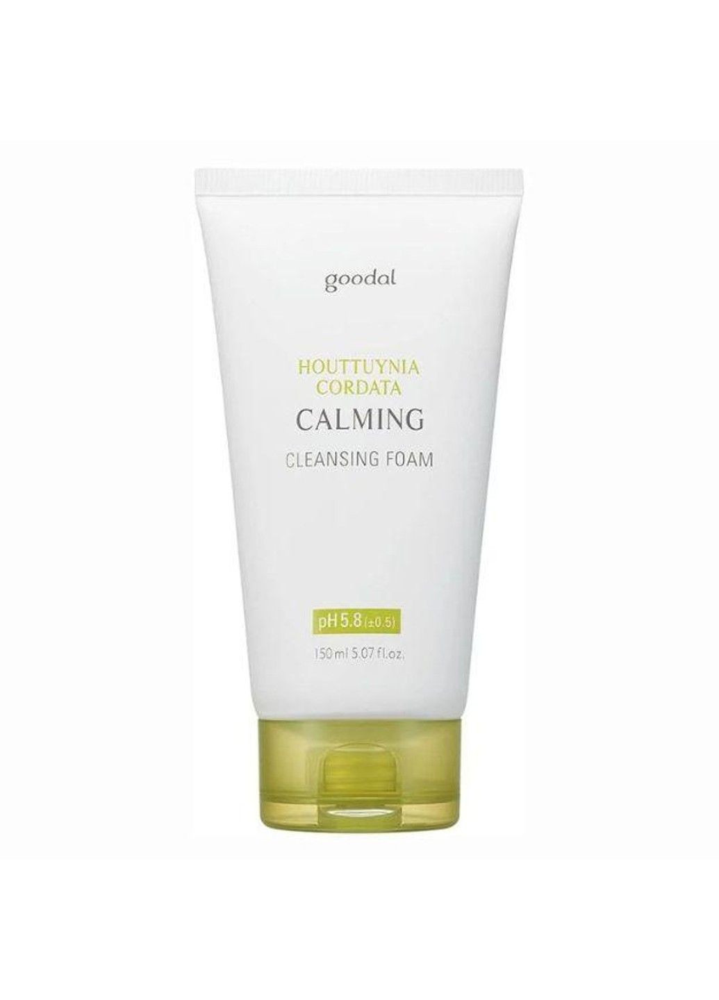 Успокаивающая пенка для умывания Houttuynia Cordata Calming pH Balancing Cleansing Foam 150ml Goodal (317297803)