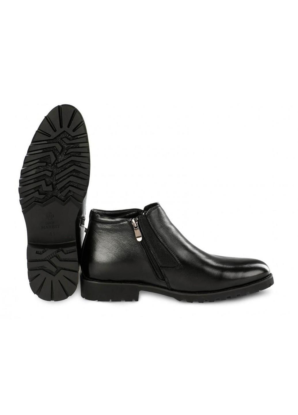 Черные зимние ботинки 7184509 цвет черный Dan Marest