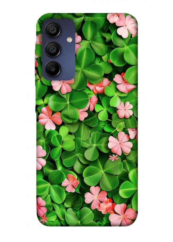 Чохол з принтом для Samsung Galaxy A15 4G/5G / для самсунг галаксі А15 Листя удачі No Brand (338601112)